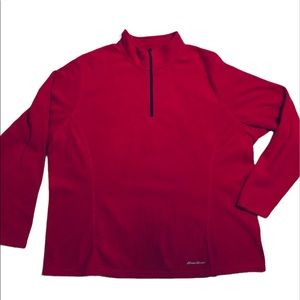 Eddie Bauer 1/4 Zip Fleece Size 2XL